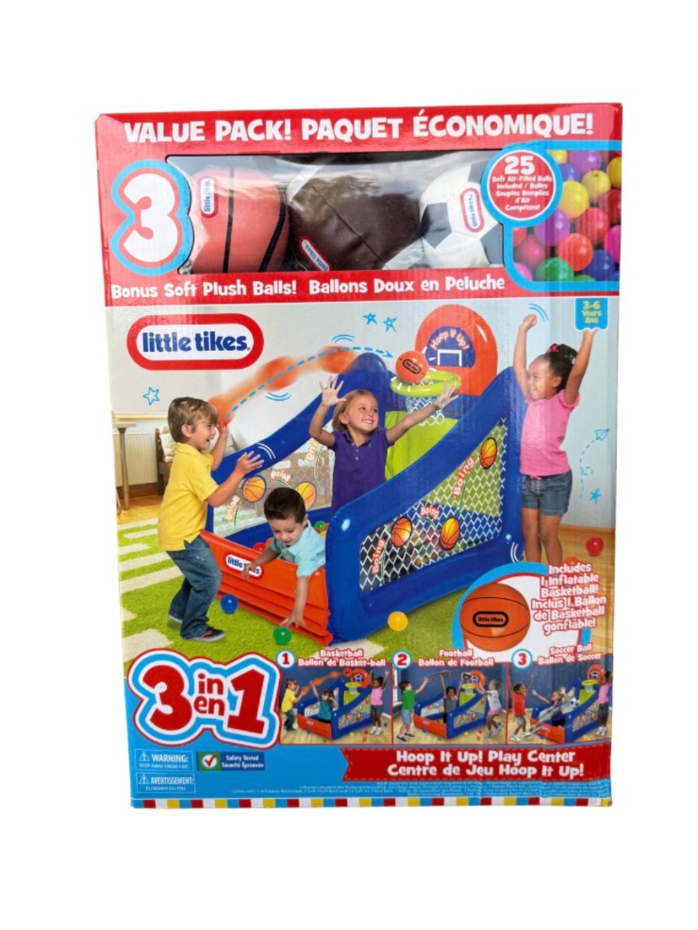 Little Tikes 3-in-1 Hoop It Up! Play Center